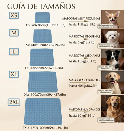 Pawra Cool Pad — Manta refrescante de triple capa