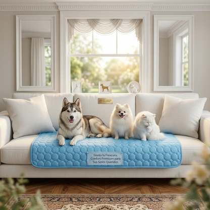 Pawra Cool Pad — Manta refrescante de triple capa