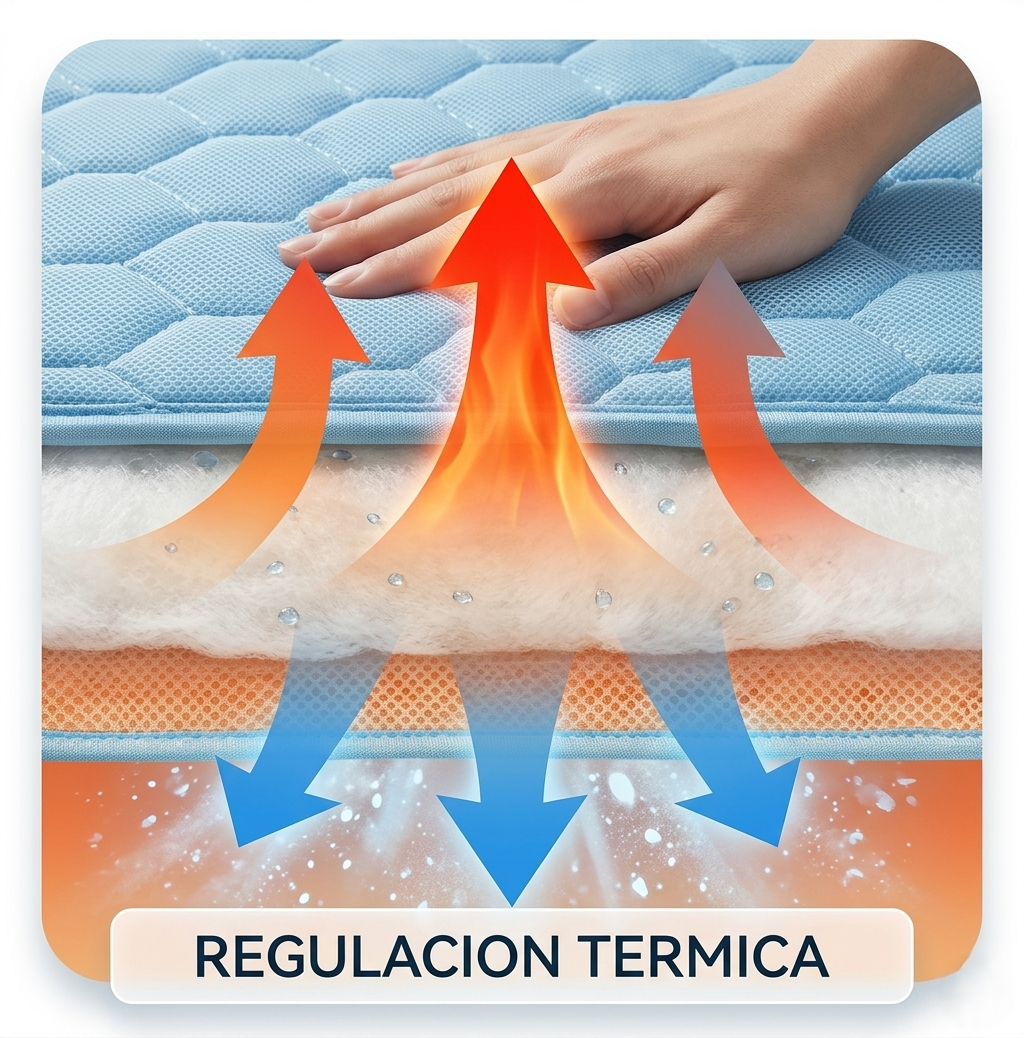 Pawra Cool Pad — Manta refrescante de triple capa