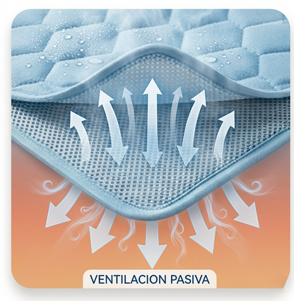 Pawra Cool Pad — Manta refrescante de triple capa